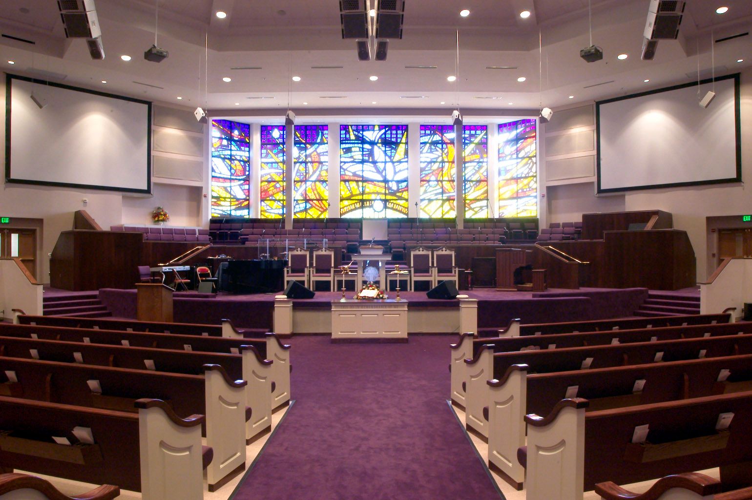 Isreal Baptist Church Sanctuary